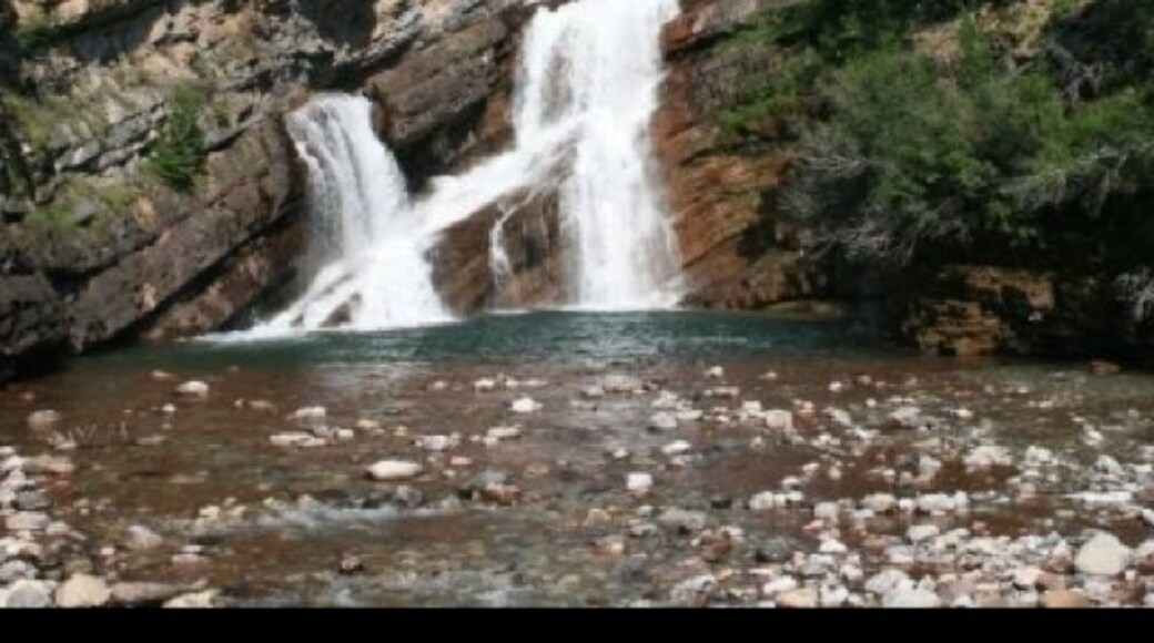 Cameron Falls in Waterton Townsite, Alberta, Waterton National Park
