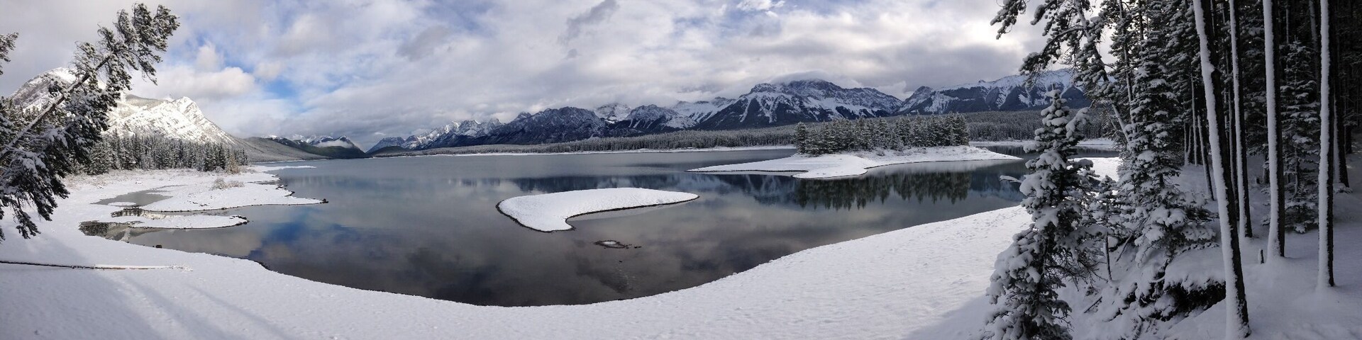 Camping in the snow!
