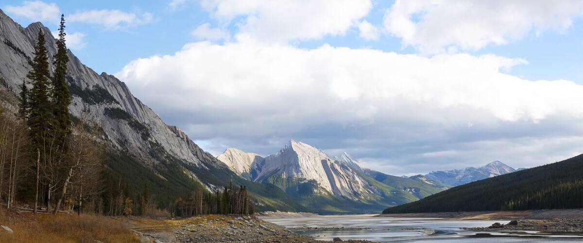 Go to Jasper Alberta! Just trust me! This is medicine lake and its beautiful! After shooting head to the Bear Paw Bakery for a white chocolate and raspberry scone. :)