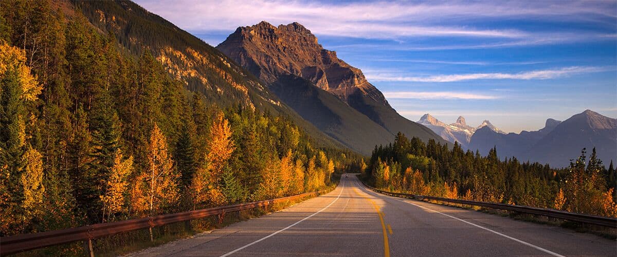Alberta Highway 1A or Bow Valley highway is an alternate route off the Alberta, Trans-Canada Highway. A very scenic route and I recommend touring it by car. Watch out for Moose, Bears, Elks, and Sasquatch!