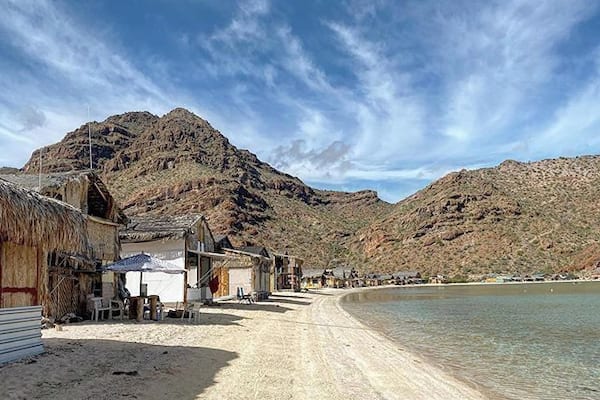 Its a great weekend spot to camp and paddle! I love the cute little beach houses as well!