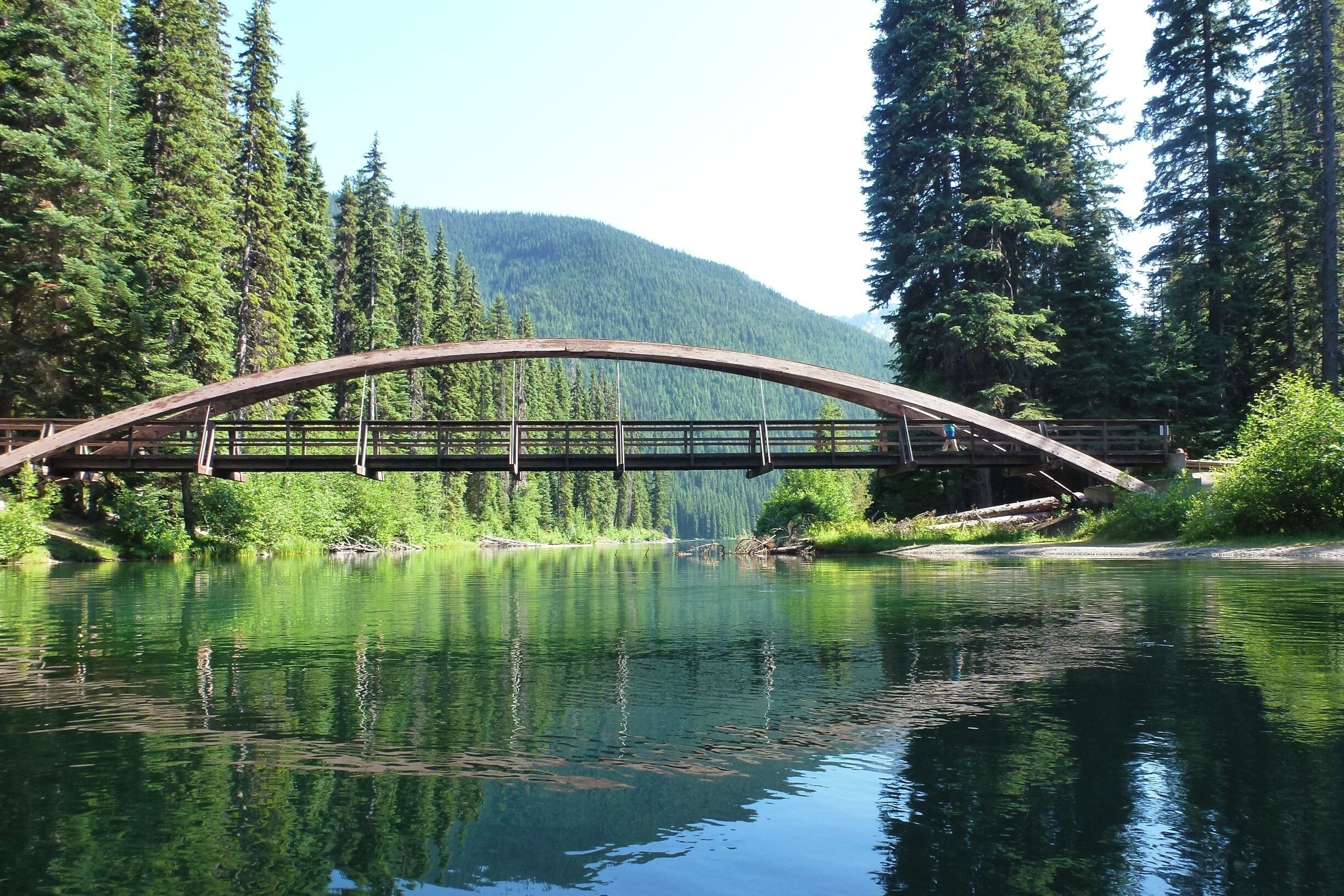 We took a late afternoon canoe trip on Lake Lightning. Stunningly peaceful & beautiful. #GreatOutdoors
