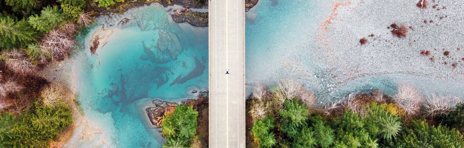 A birds eye view. This place is located just passed Port Alberni. The colours make this place more epic than ever! The lush forest, with running rivers.
#BvSApplication