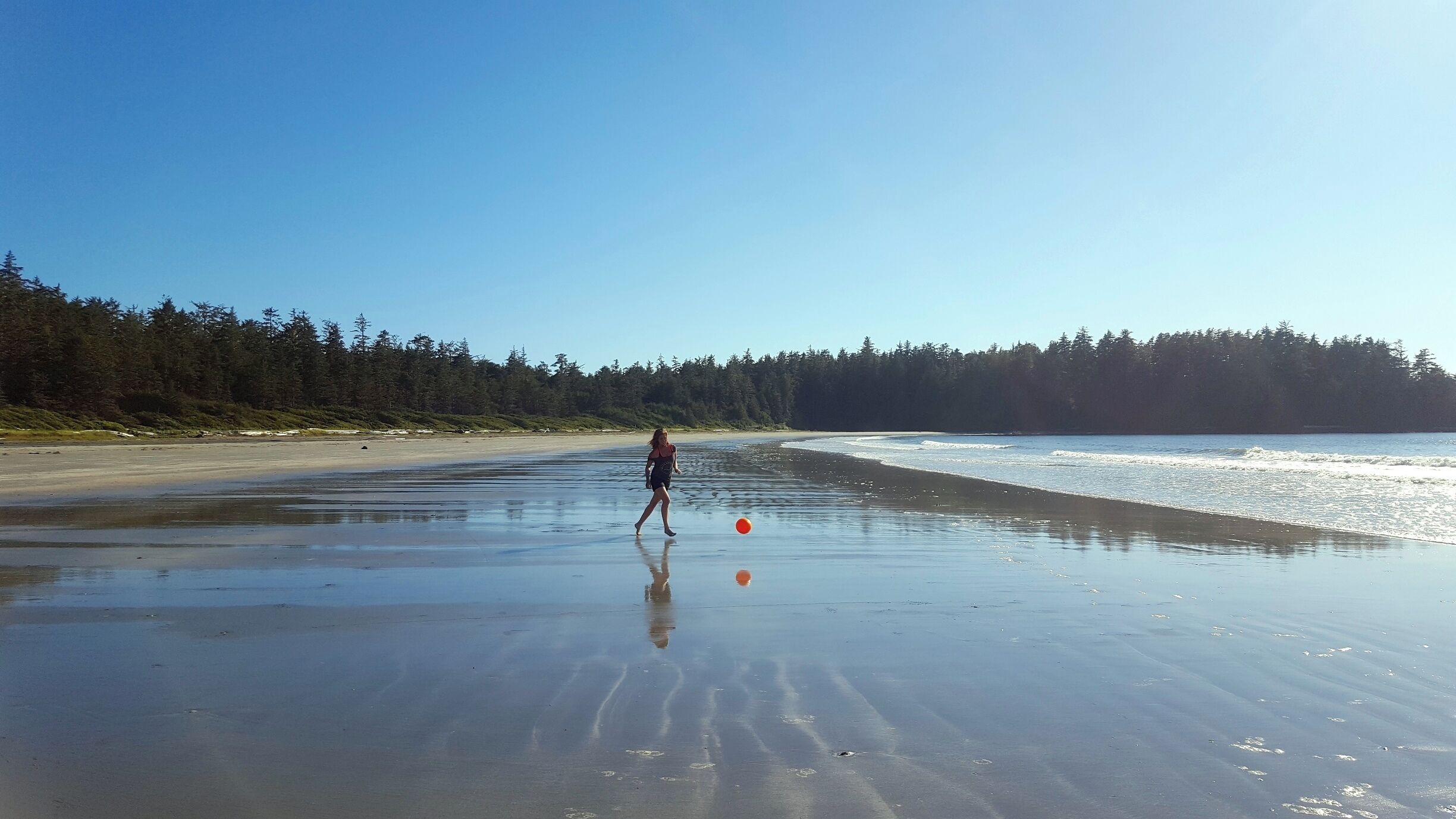 Ahoos Bay on Vargas Island - just a little bit of exploring, then poof, you have your own private island for a weekend of camping. #EndlessSummer