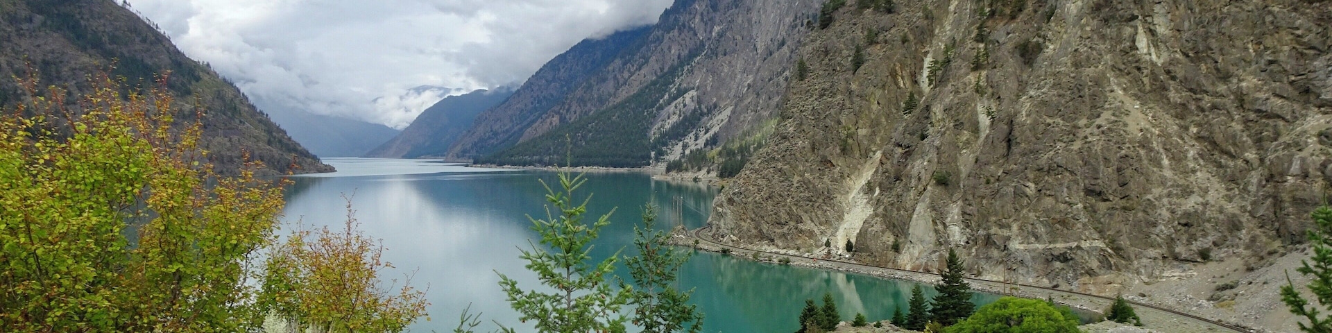 Seton Lake is a freshwater fjord draining east via the Seton River into the Fraser River at the town of Lillooet, British Columbia. (September 2019)
#Trovember