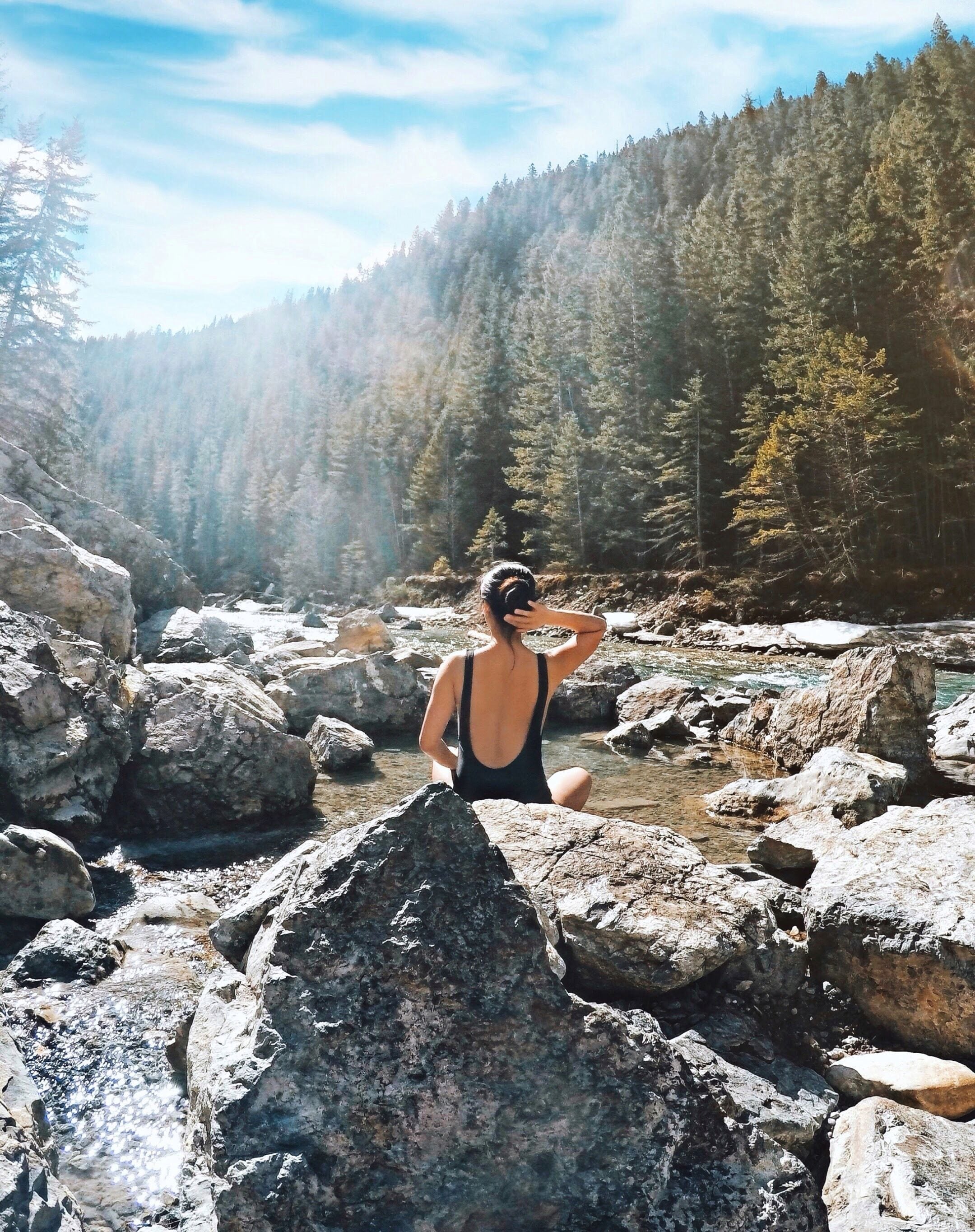Natural hotspring situated in the heart of Kootenay. #nature
