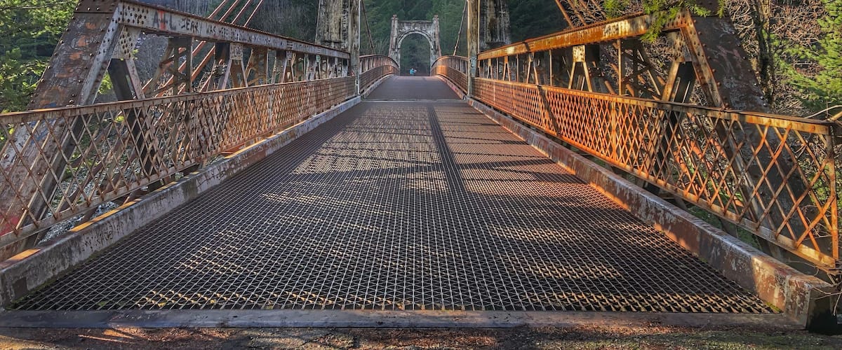Old Alexandra Bridge, BC, Canada