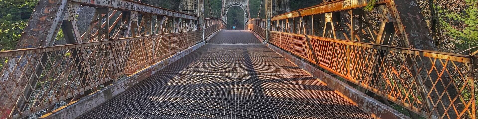 Old Alexandra Bridge, BC, Canada