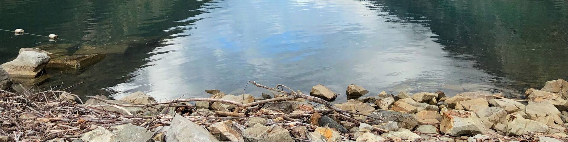 Seton Lake is a freshwater fjord draining east via the Seton River into the Fraser River at the town of Lillooet, British Columbia, about 22 km long and 243 m in elevation and 26.2 square kilometres in area. Its depth is 1500 feet. Wikipedia (September 2019)
#Adventure #Trovember