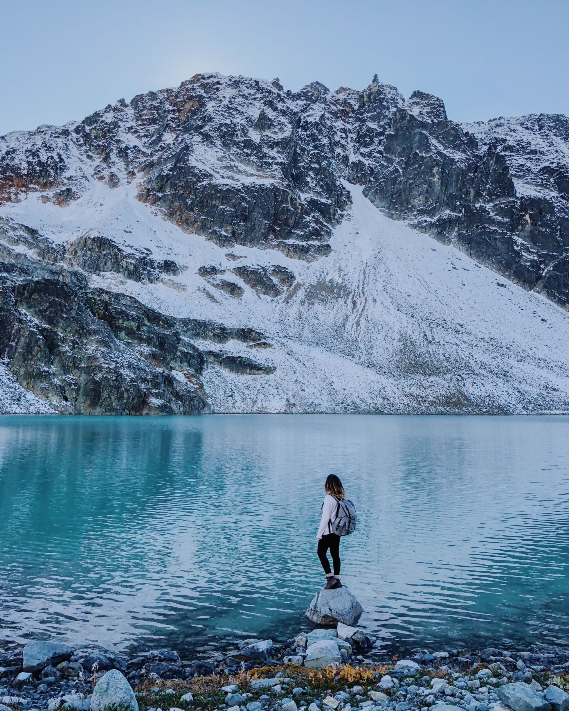 Pictures don’t do this place justice. Turquoise-colored alpine lakes are my favorite. #GreatOutdoors