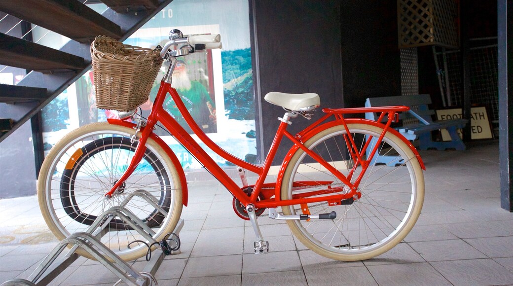 Byron Bay bevat fietsen en interieur