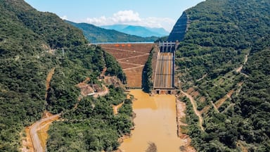 Embalse de Topocoro, Represa de Topocoro, Santander, Barrancabermeja, Bucaramanga, Colombia, Lake, Hidrosogamoso