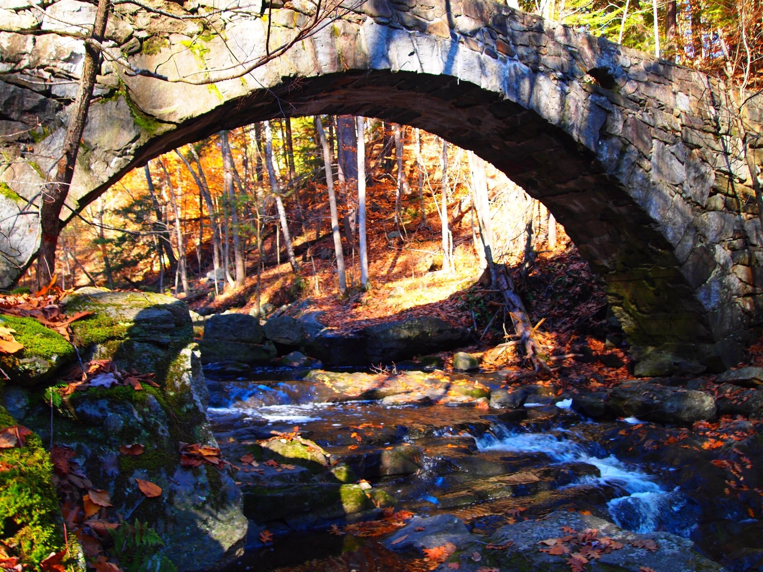 Beautiful park in Hallowell