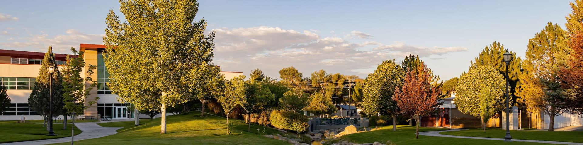 Afternoon view of the beautiful Great Basin College