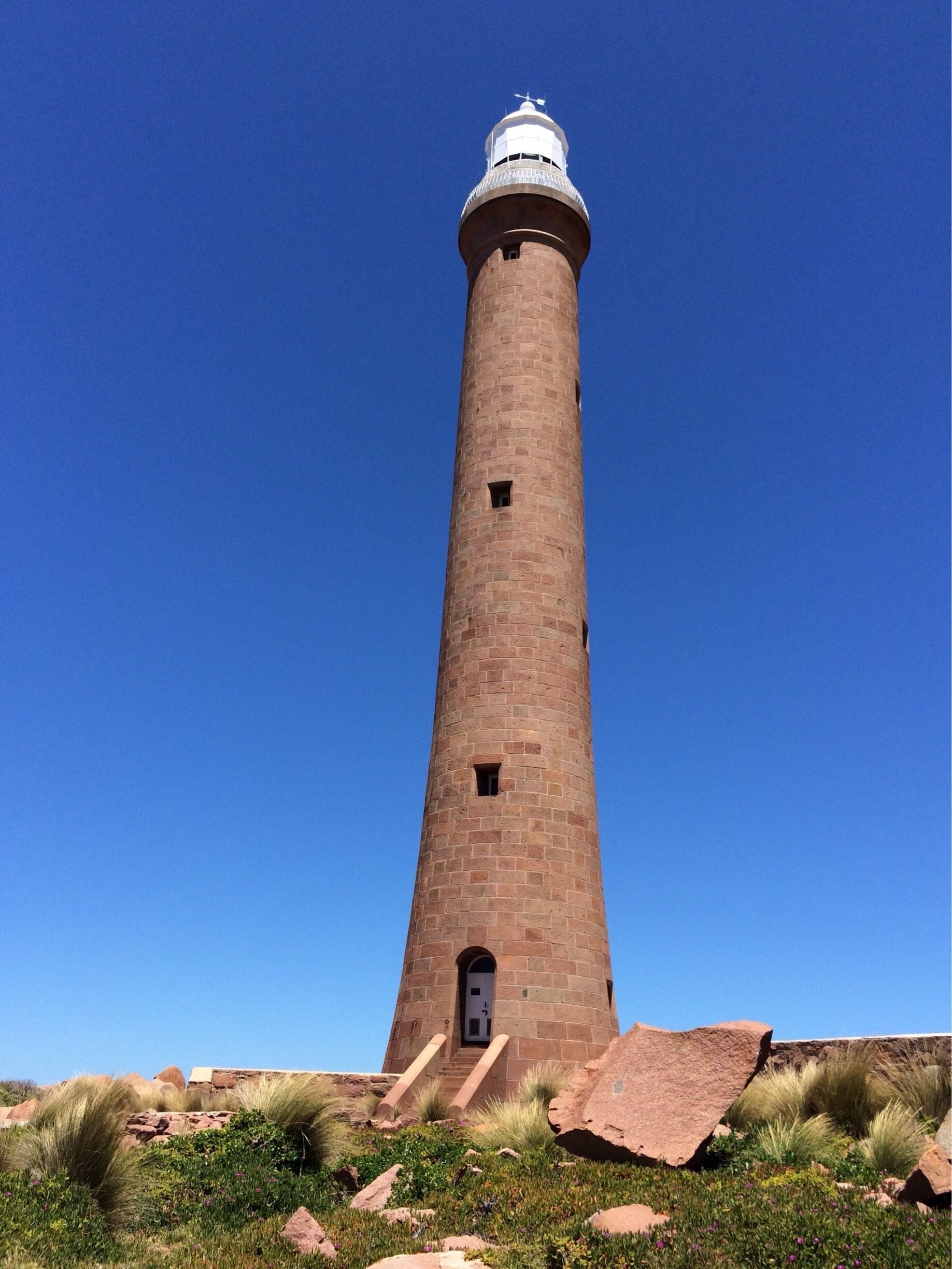 "Blue Sky" 
Gabo Island Lighthouse Reserve is operated by Parks Victoria, who can be contacted for overnight stays in the Caretaker's accommodation.
Chance Brothers & Co. - Lighthouse Engineers & Constructors from near Birmingham, England commenced building the lighthouse in 1860.
I was fascinated by the local red granite, which is said to be the second hardest granite in the world.
#Hiking
#NationalPark
#Lighthouses
#Australia
#iPhone5s
#Blue