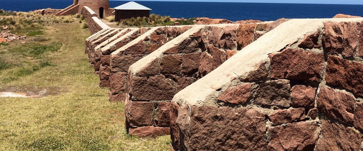 The lighthouse on Gabo Island guards the eastern entrance to Bass Strait in #Australia. It is an active navigation lighthouse and weather station for the Australian Bureau of Meteorology.
It was built in 1853 from red granite sourced on the island.  The wind blew down the windbreak wall, so buttresses were added for stability.
We went to the top for perfect 360 degree views on a blue sky day.
Access to the island is generally by boat and one can stay overnight!
#Hiking
#Blue
#Outdoors