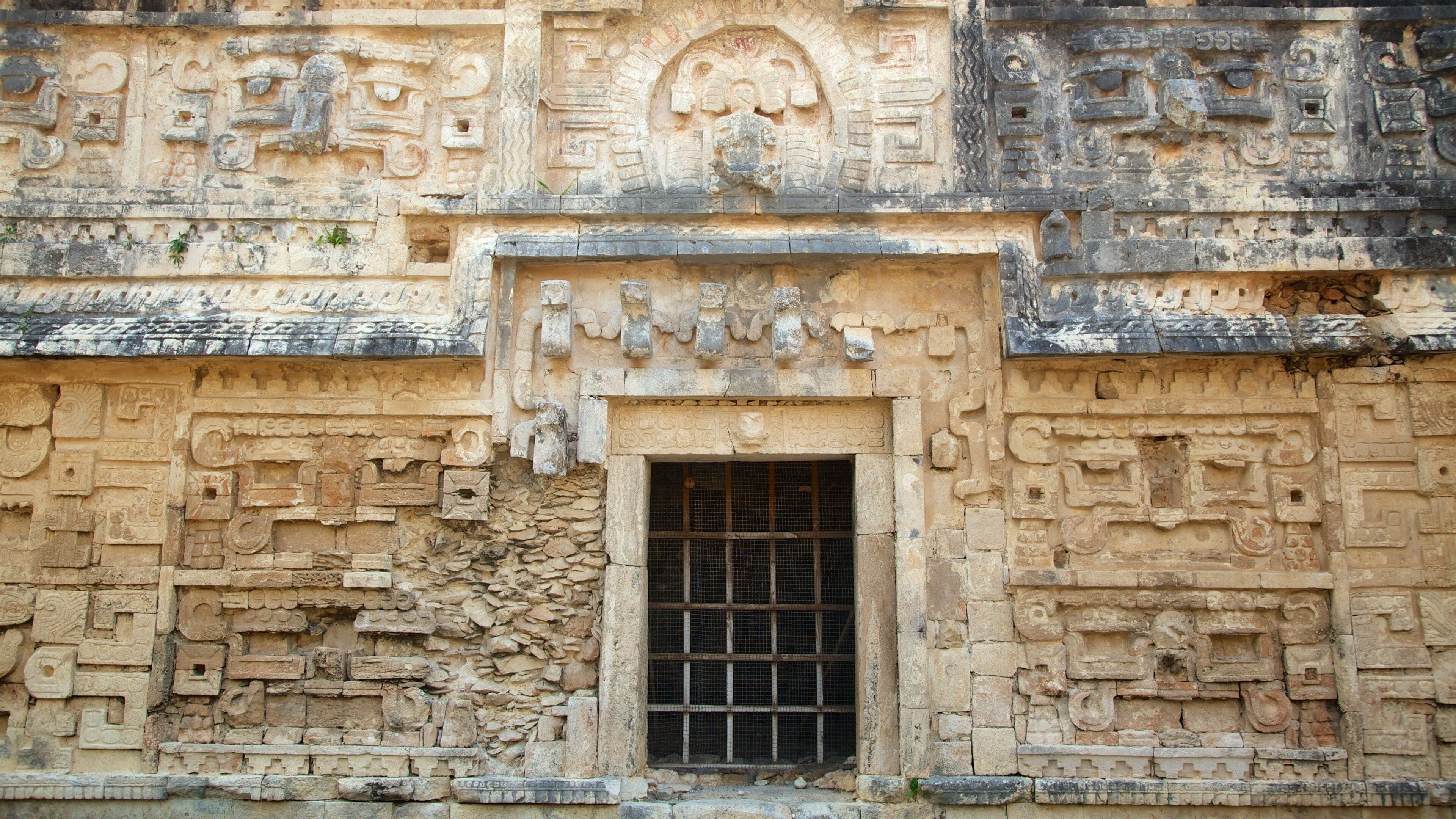 Mexico which includes a temple or place of worship and a ruin