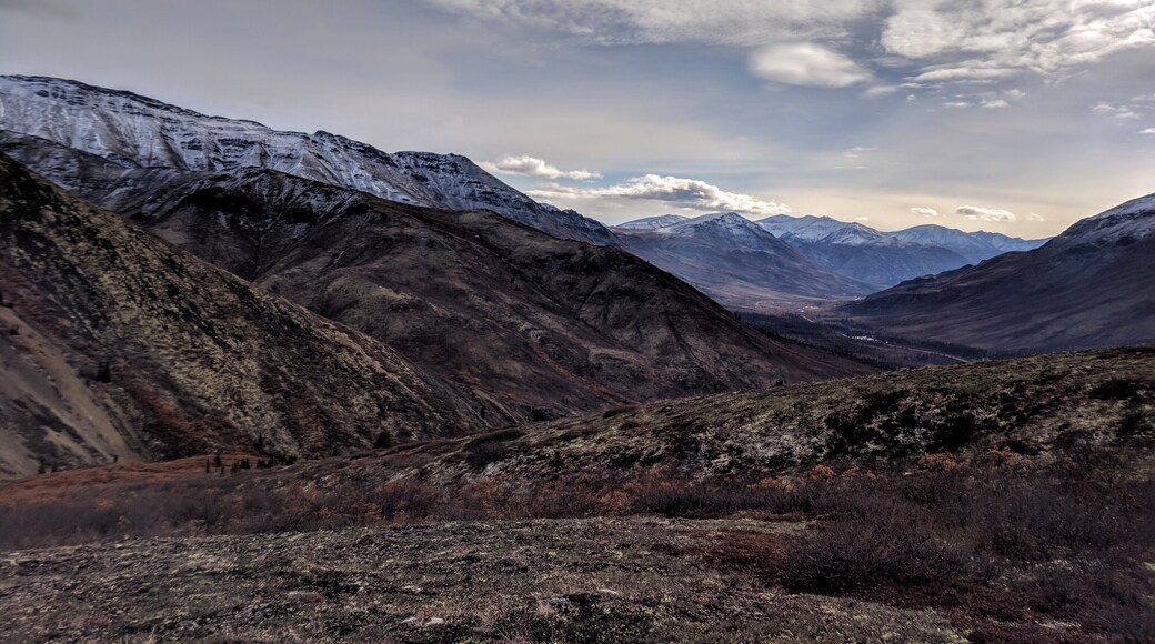 Tombstone park in October.