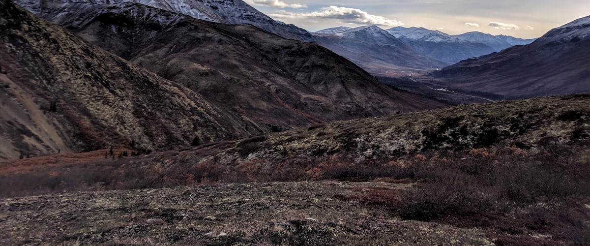 Tombstone park in October.