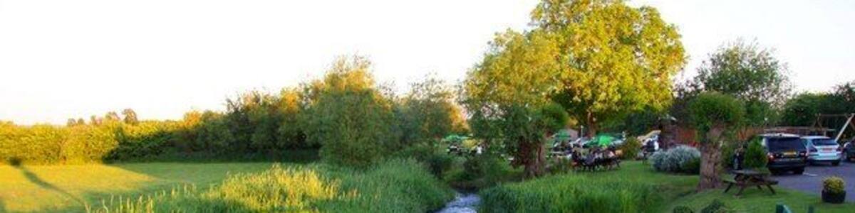 The River Thame at The Old Fisherman in Shabbington