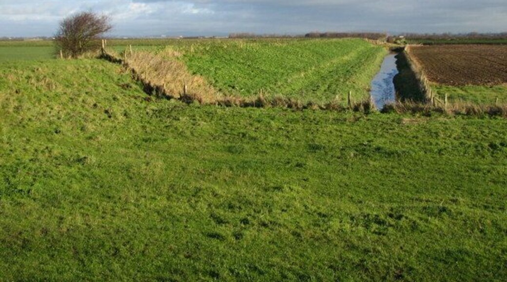 Sea defence embankment I think that this section of bank was created in the early eighties to offer extra protection to, the then newly built, Ribble Hall