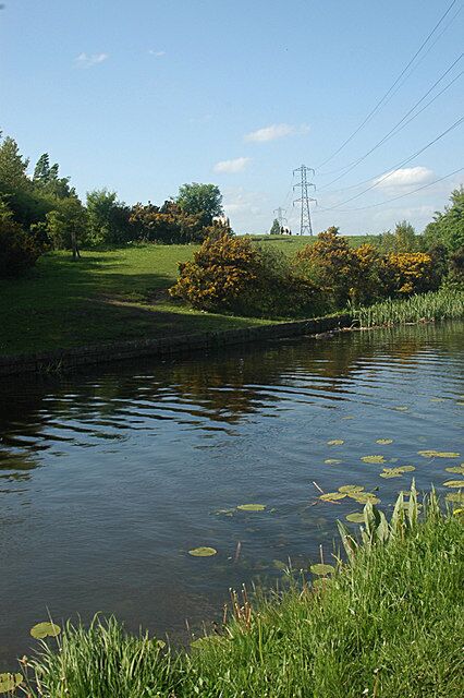 Deceptively tranquil An almost idyllic scene next to the roaring M6.