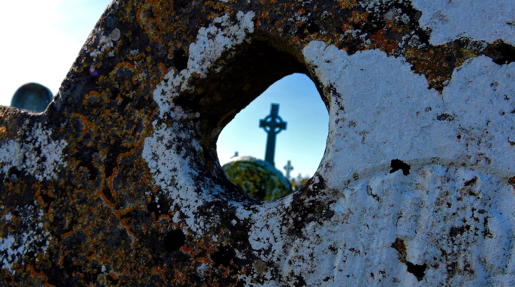 Ireland is dotted with stone and crosses #culture