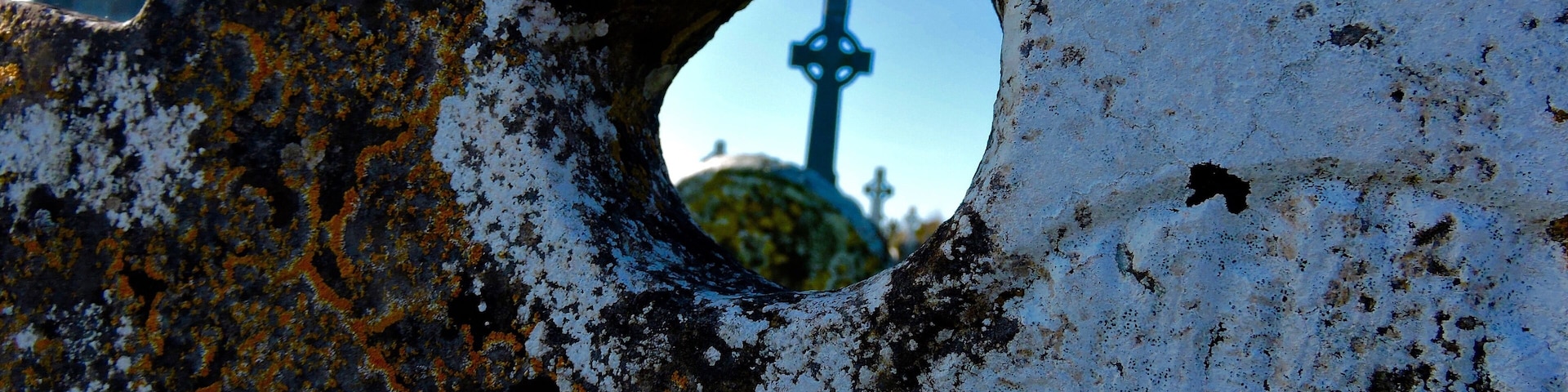 Ireland is dotted with stone and crosses #culture