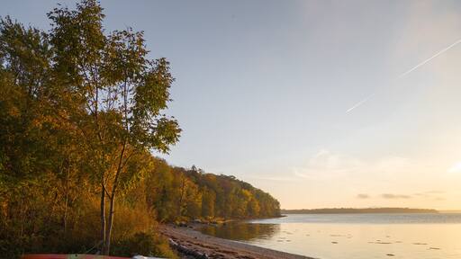Carters Beach Hancock Maine Peaceful Sunset