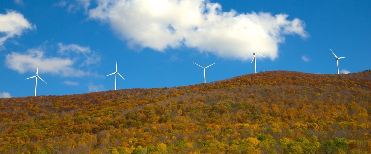 Hancock featuring fall colors
