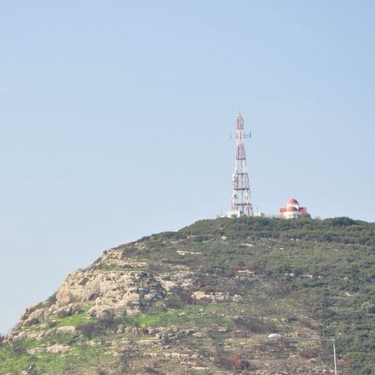 Old meets new somewhere in the Peloponnese mountains near Epidavros. 