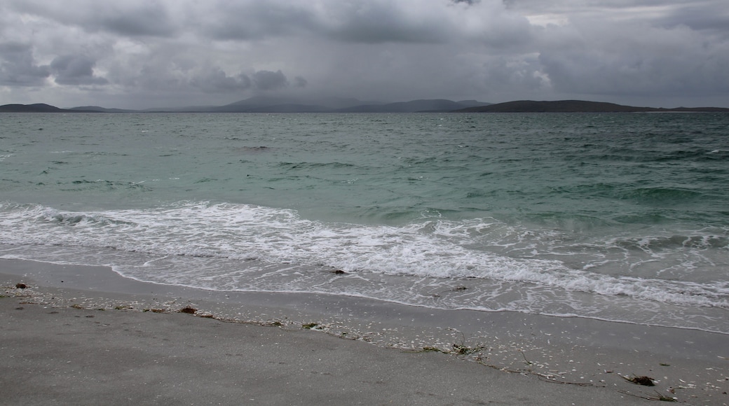 Strand bei Eriskay, Ă€uĂere Hebriden, Schottland