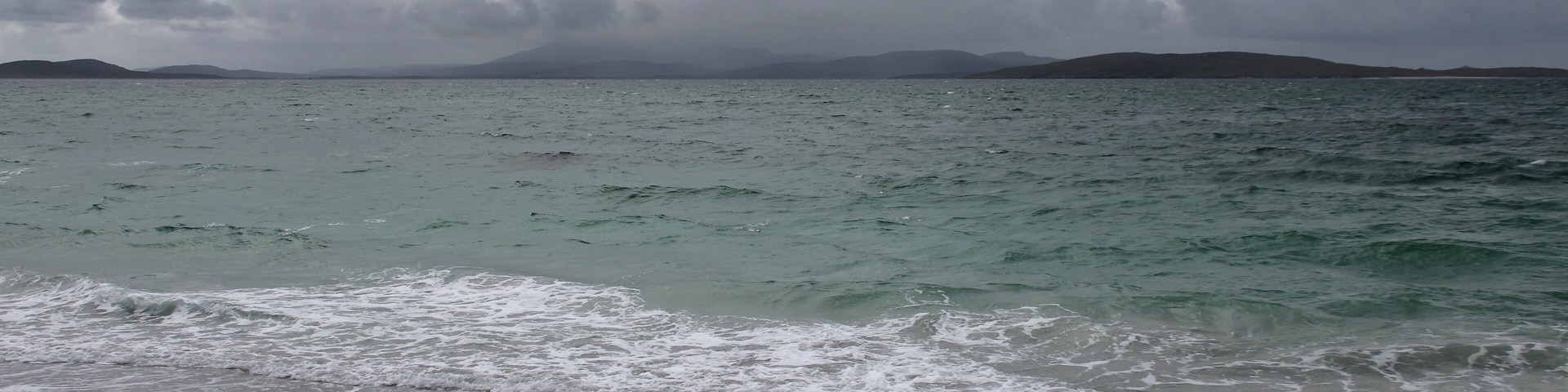 Strand bei Eriskay, äußere Hebriden, Schottland