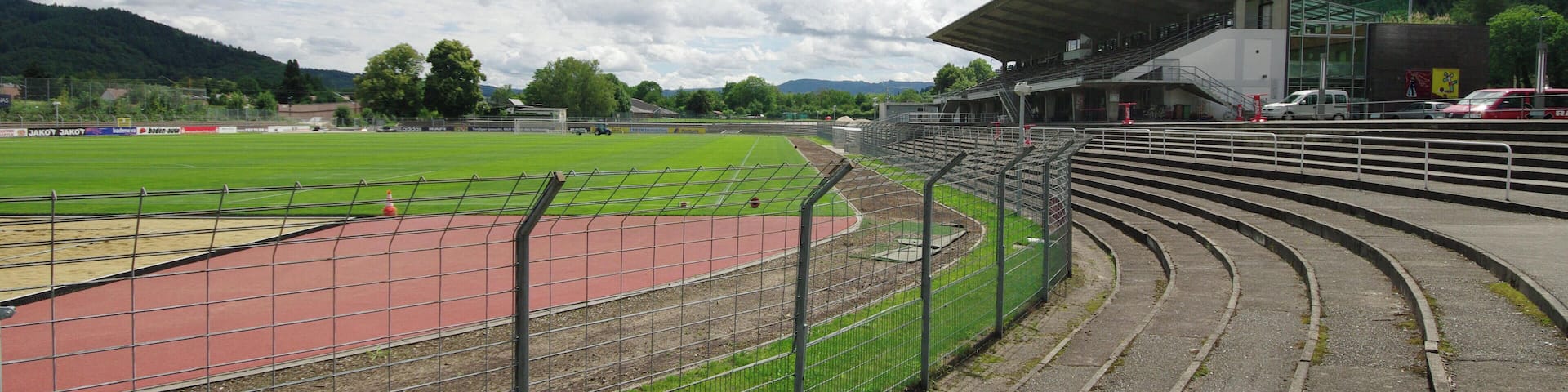 Das Mösle-Stadion in Freiburg