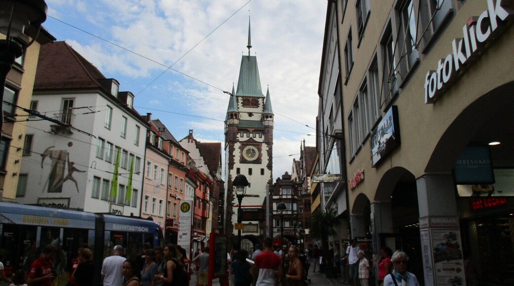 Picture postcard of Freiburg