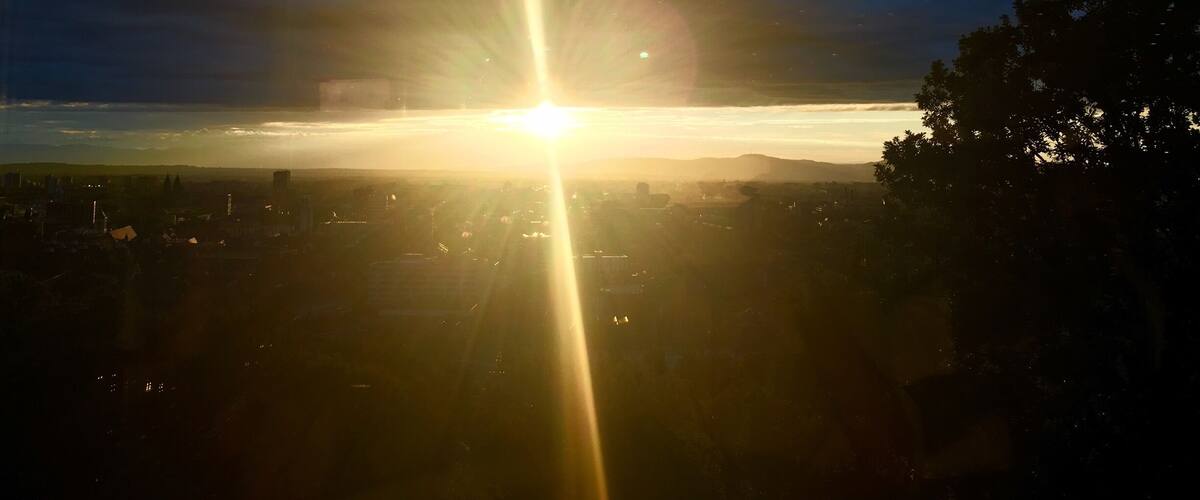 Freiburg Germany.
Beautiful sunset.