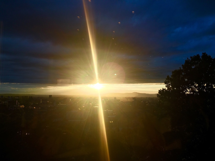 Freiburg Germany.
Beautiful sunset.
