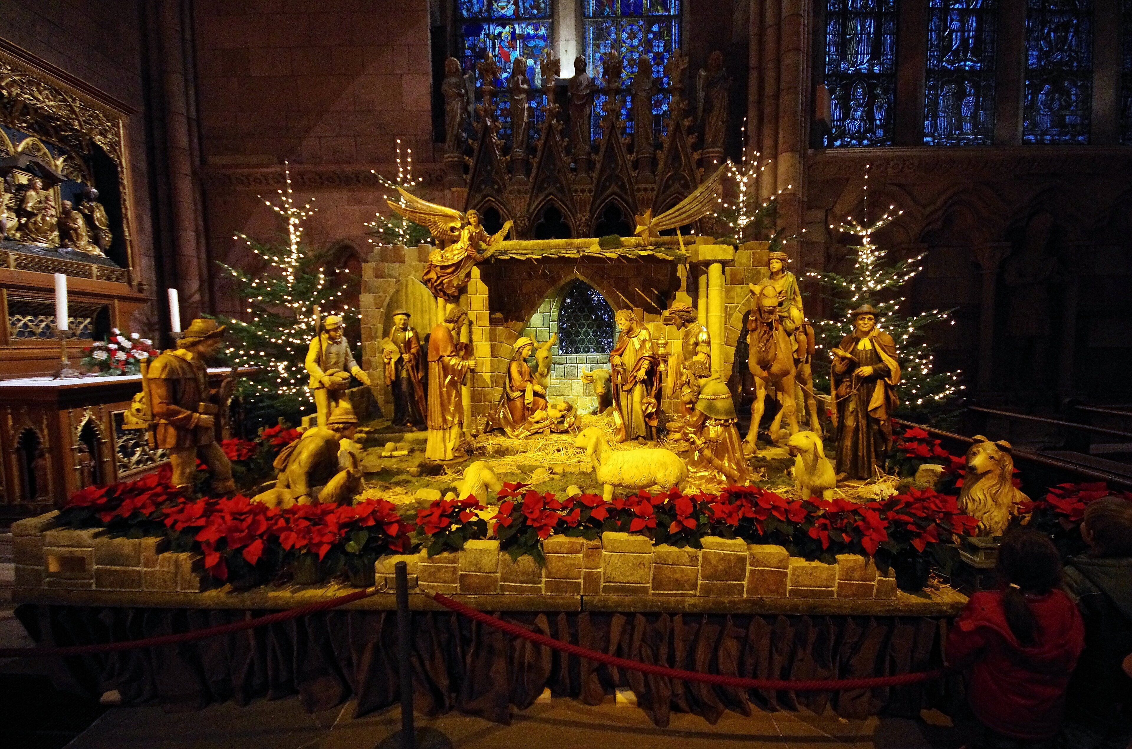 Krippe Im Freiburger Münster (januar 2011)