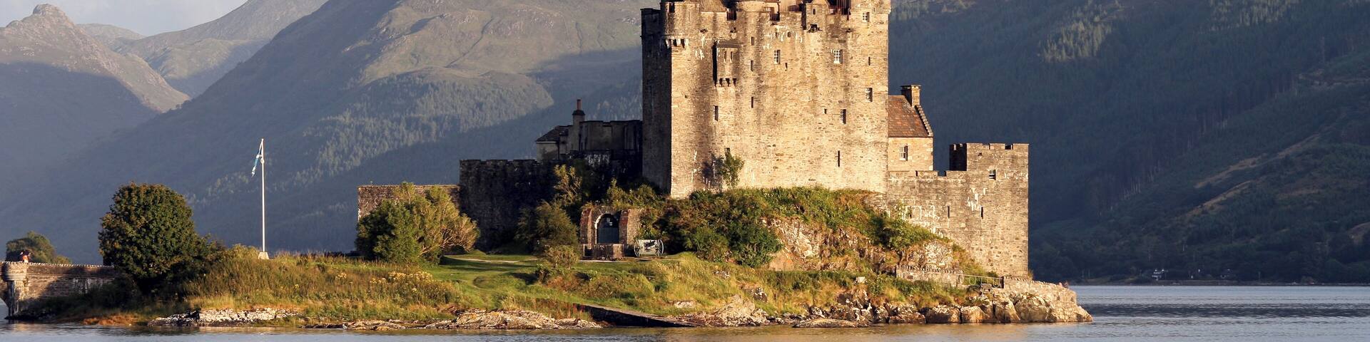 Eilean Donan castle, in the Scottish Highlands.
