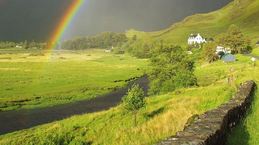 Rainbow in Morvich, Scotland.