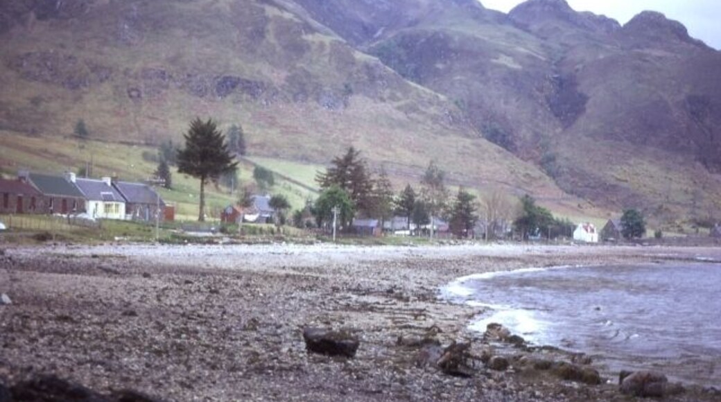 Arnisdale. Not quite the very end of the road - Corran is about a kilometre further - Arnisdale is one of the remotest places reachable by a road.