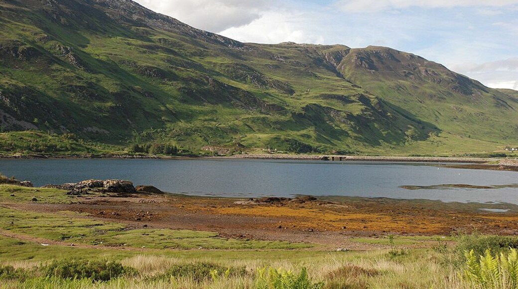 The eastern end of Loch Duich