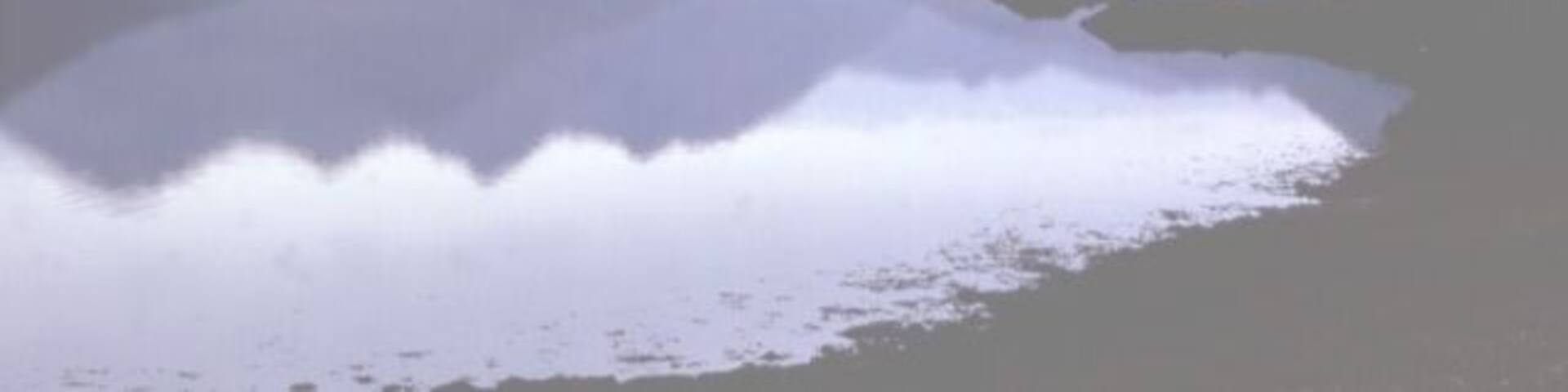 Loch Duich from Lettefearn. The Five Sisters of Kintail reflected in the calm autumnal loch.