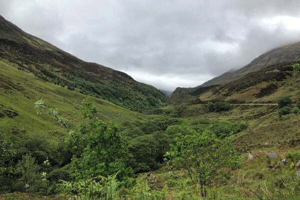 Beautiful pass on the way to Kintail