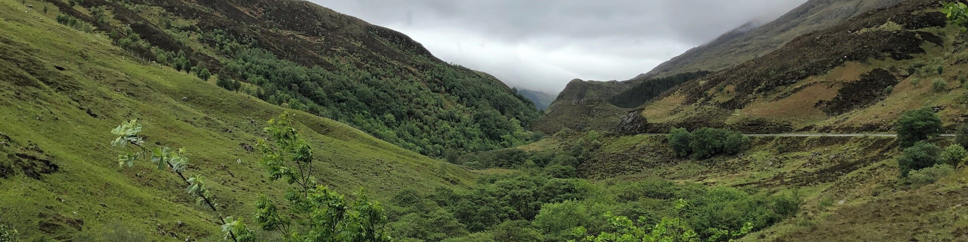 Beautiful pass on the way to Kintail