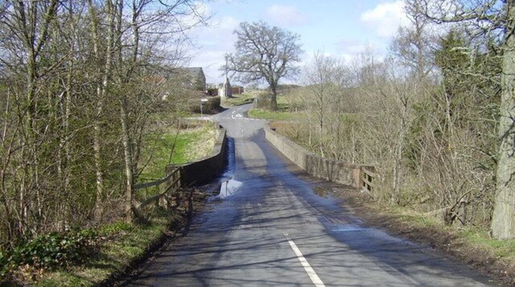 The Bridge over the Ale Water The ridge stands near junctions for Melrose, Selkirk and Hawick