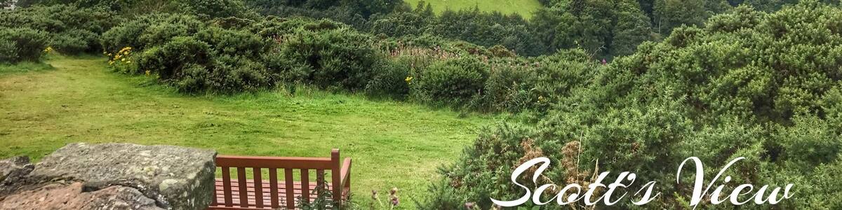 As you take a drive through the Borders in Scotland toward Dryburgh Abbey you will come across Scott's View, a perfect photo opportunity