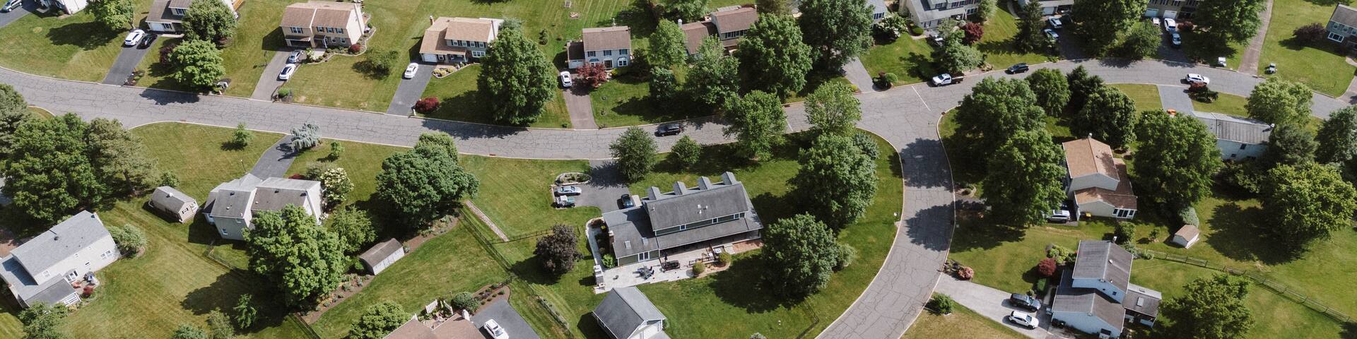 Aerial Drone of Pennsburg Harleysville, PA