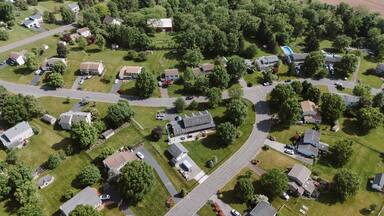 Aerial Drone of Pennsburg Harleysville, PA