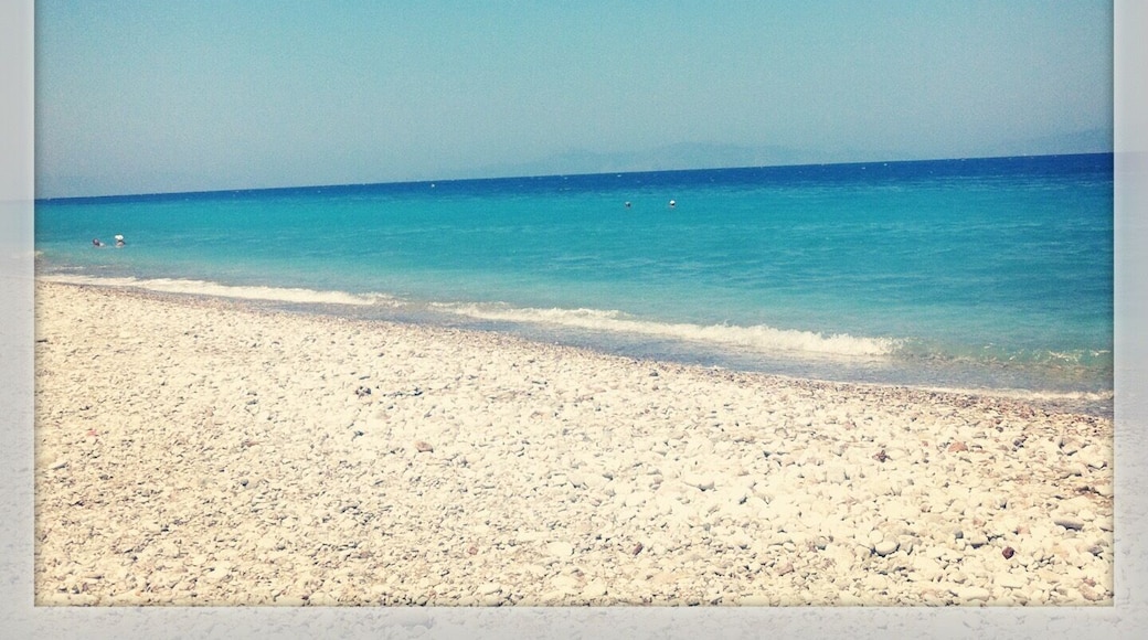 There is nothing nicer then a calm and almost empty beach in Rhodes, Greece. They're certainly not lacking in those.